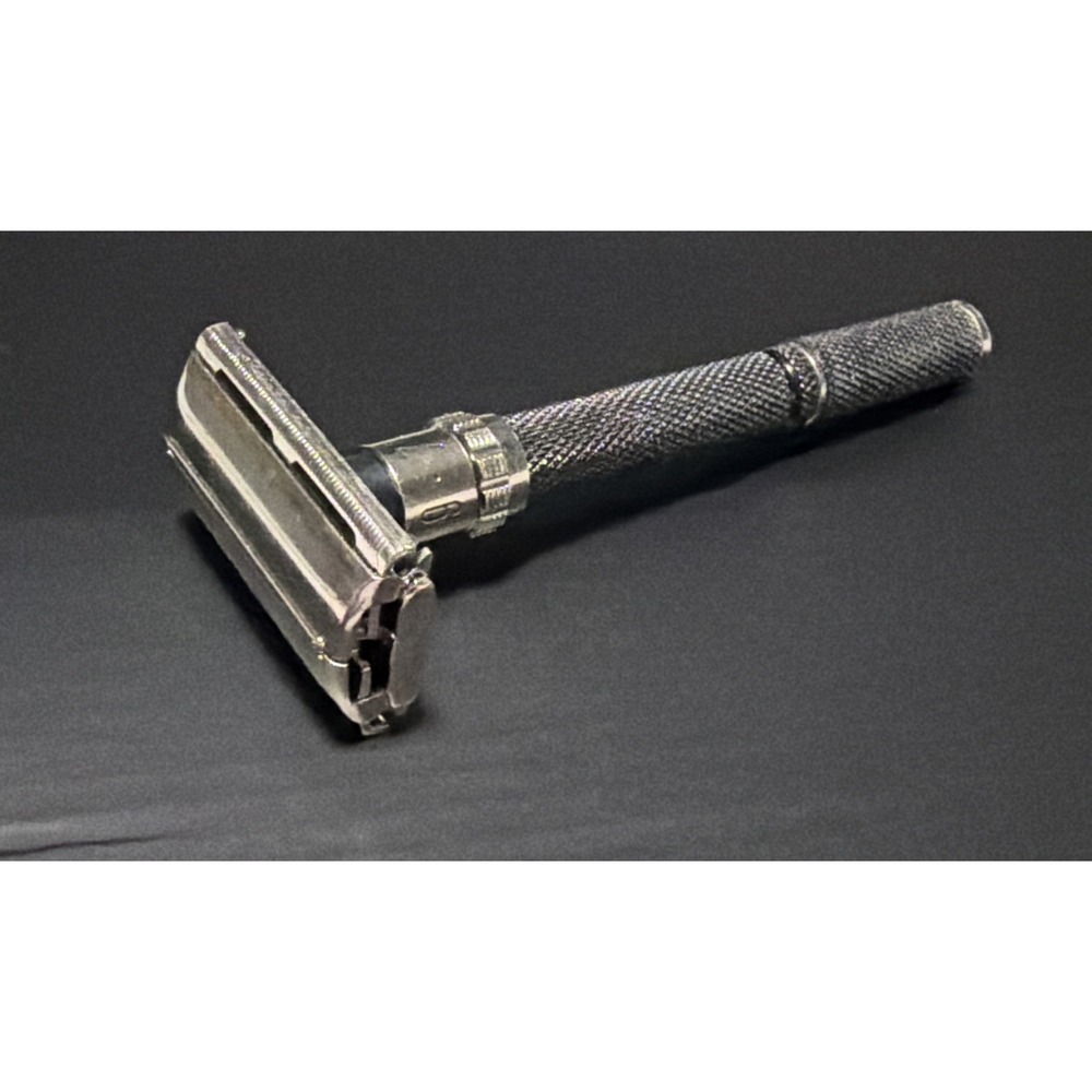 1985 F1 Gillette Super Adjustable Tto "Black Beauty" De Safety Razor
